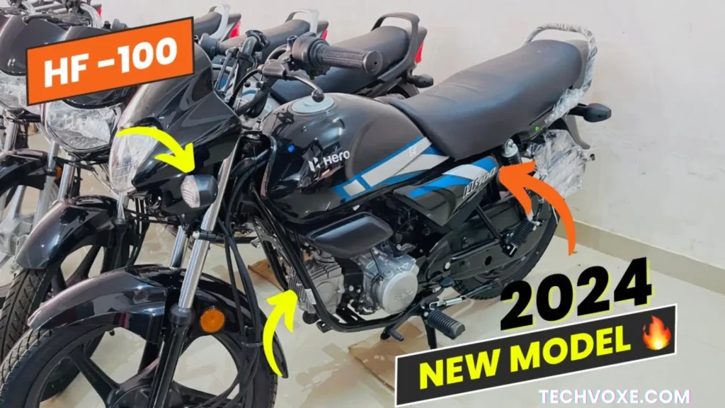 Hero HF 100 Bike Specification